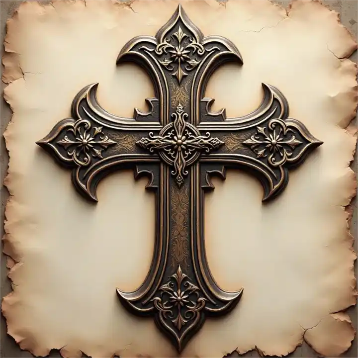 Black cross image 3 with background removal demonstration